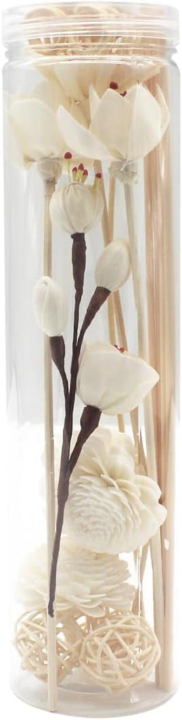 Reed Diffuser Sticks Set, Flowers Refill Replacement Sticks - Set of 18