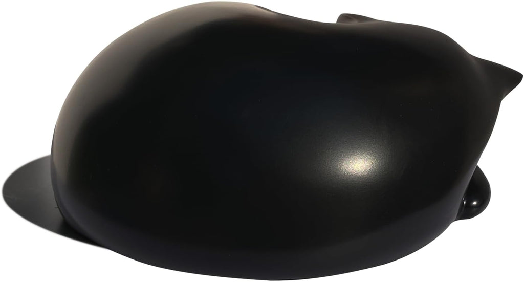 Cat Urn, Sleeping Resin Cremation Pet Urns for Cat Ashes, Black