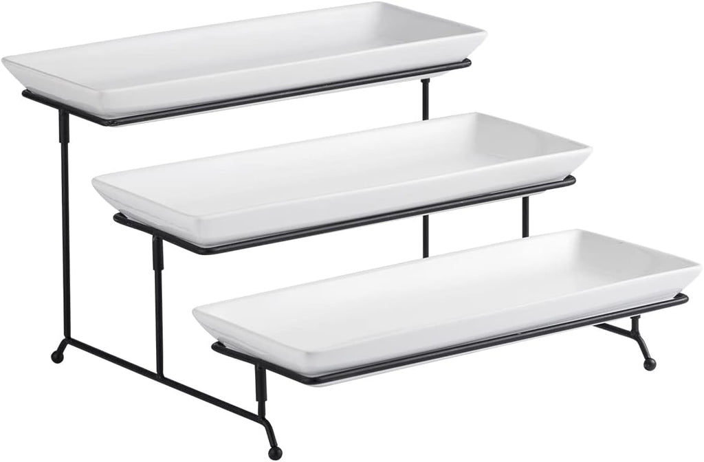 3 Tier Serving Stand, Serving Dishes for Entertaining