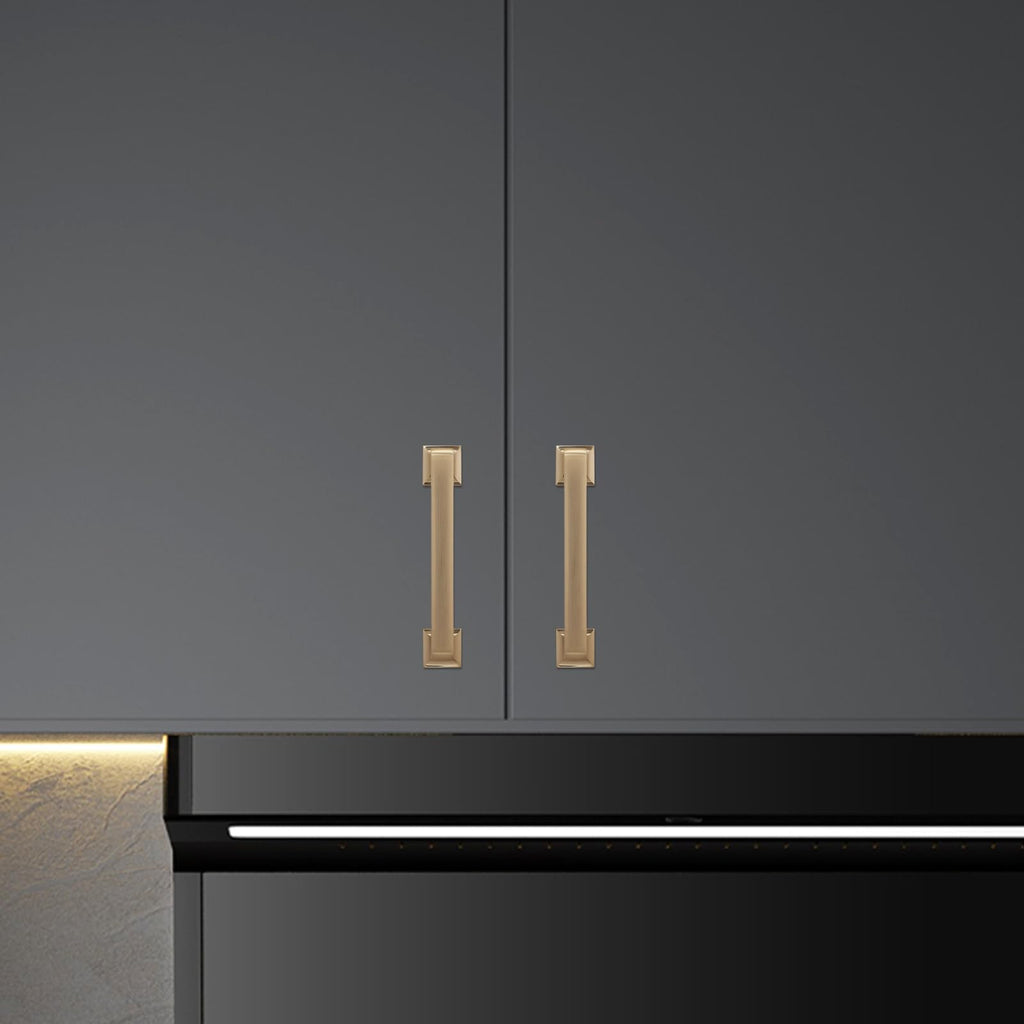 10 Pack 5 Inch Champagne Bronze Kitchen Cabinet Handles