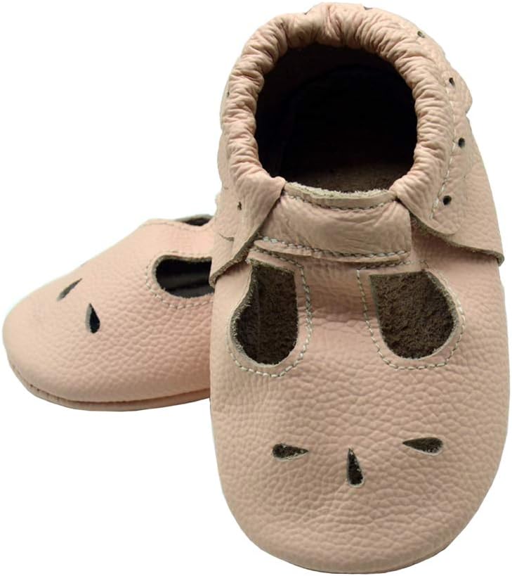 Baby Leather Shoes Soft First Walker Shoes Crib Shoes Moccasins for Toddlers