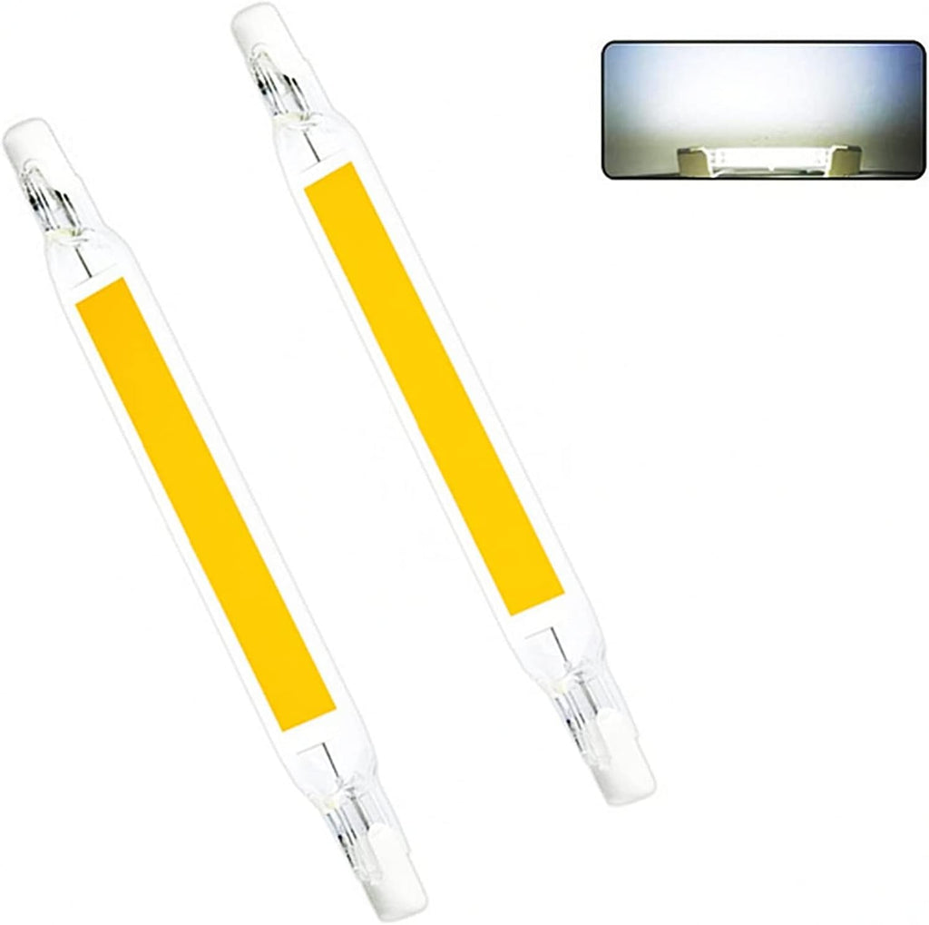 Dimmable 118mm 20W R7S LED Bulbs(4 Pack)- LED COB Light 150W Halogen Equivalent 118mm R7S LED J T-ype T3 120V