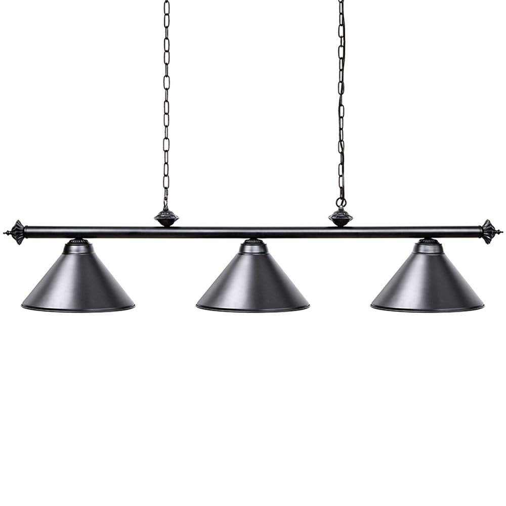 3 Light Pool Table Light for Game Room, Man Cave