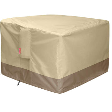 Gas Fire Pit Cover Square 32"L x 32"W x 24"H, Waterproof 600D
