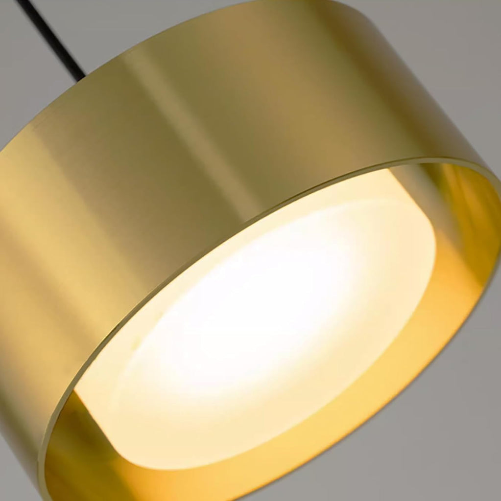 LED Gold Pendant Lights Fixture Mini Pendant Lights for Kitchen Island Over Sink Bedroom Bathroom Dining Room