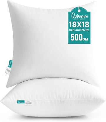 18 x 18 Throw Pillow Inserts - Set of 2