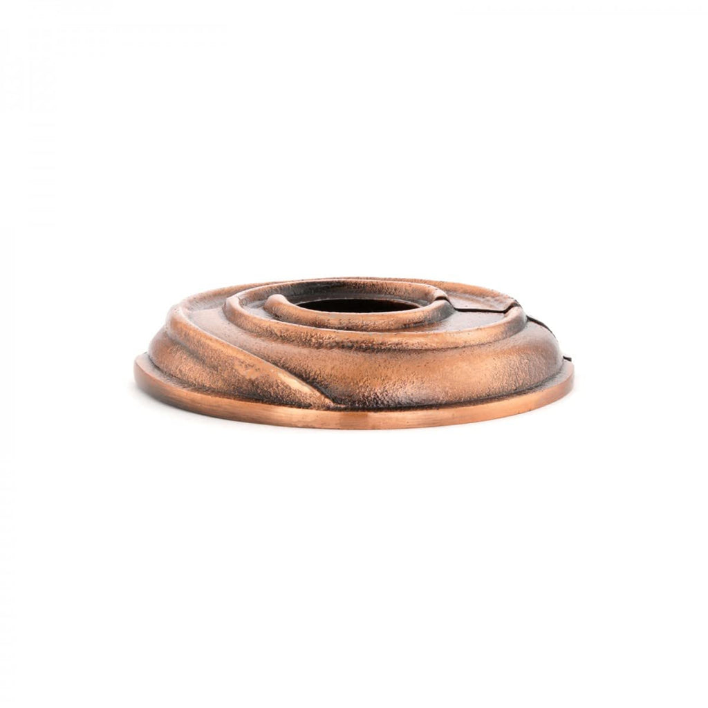 3.13 in OD 1/2 in IPS Antique Copper Radiator Flange