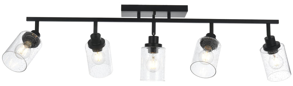 Black Track Lighting Kit Ceiling Mount Kitchen Track Lighting Fixtures, Bathroom Ceiling Tracking Vanity