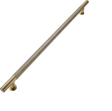 12 Inch(305mm) Soild Knurled Appliance Pulls Antique Champagne Bronze Cabinet Pulls Drawer Pulls Kitchen