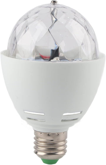 Disco Balls Lamps, 3W E27 Rotating Colorful LED