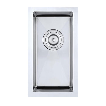 10"x18" Undermount Single Bowl Bar Sink 18 Gauge 304 Stainless Steel