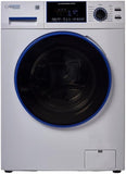 Washer Dryer Combo, 3.1 Cu. Ft/15 lbs Capacity, Anti-Corrosion Design, Convertible Venting, Salt Wash Cycle, Compact