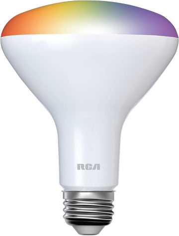 Smart WiFi LED Light Bulb, BR30 Flood Light, Color Changing, Alexa & Google