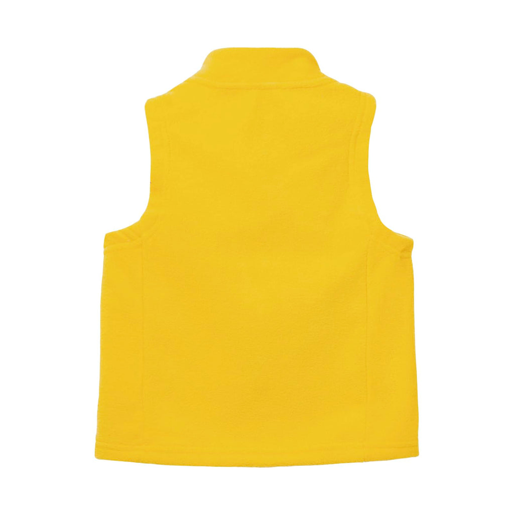 Toddler Boys Vest Jacket Fleece Lightweight Yellow