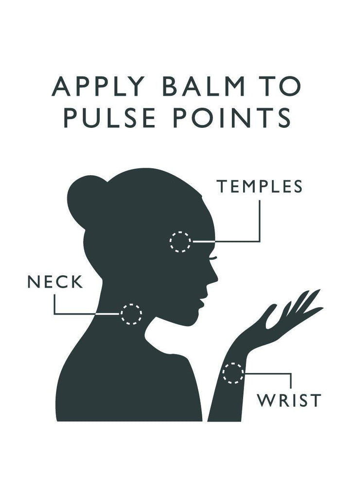 Aromatherapy Balm Sticks for Stress Relief & Positivity - Roll On Essential Oil Blends of Grapefruit, Lemon