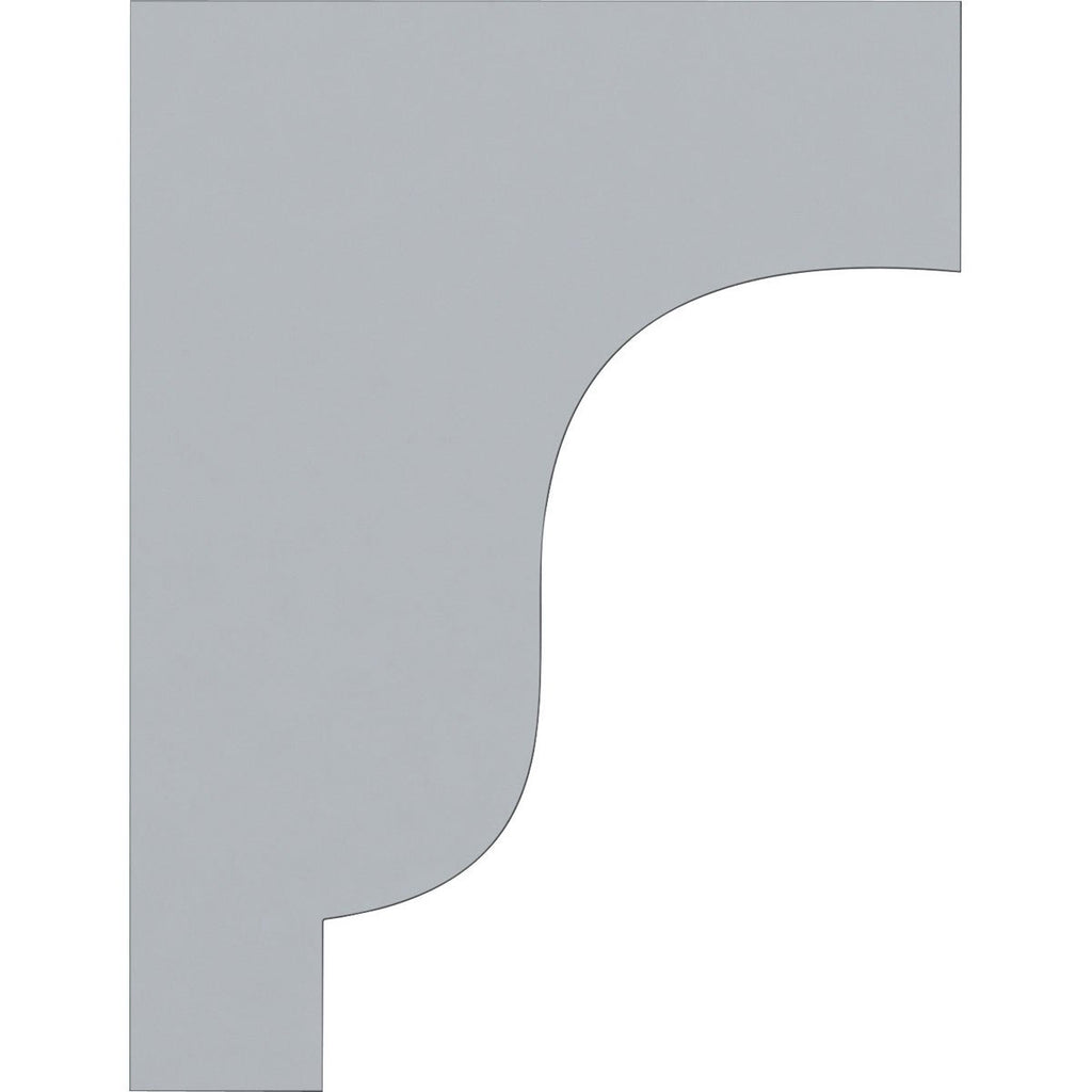 4 1/2-Inch W x 7 1/2-Inch D x 10-Inch H Traditional Corbel