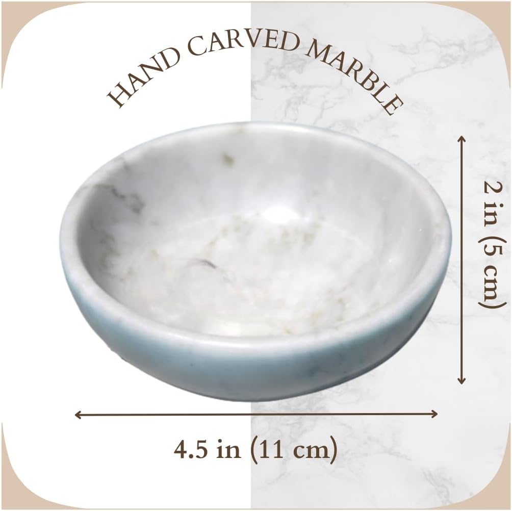Jewelry Tray - Real Marble Jewelry Dish - Ring Holder - Decorative Key Bowl - Home Decor Wedding Gift