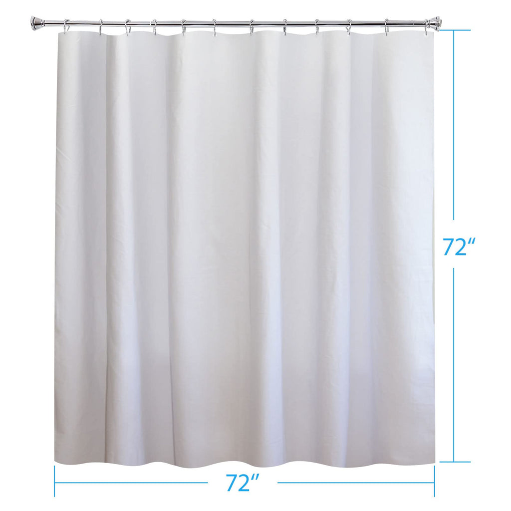 100% Pure Cotton White, Luxury Non Toxic, 72"x72"
