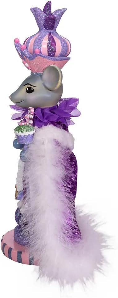 15-Inch Hollywood Sugar Plum Mouse King Nutcracker