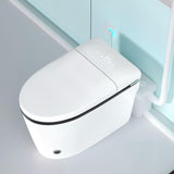 SouNor 750W Macerating Upflush Smart Toilet with Pump System for Basement,Toilets with Bidet 3-Water-inlet [ADA Tall]