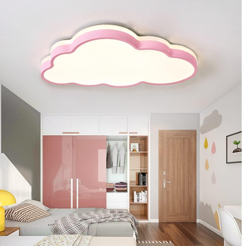 Cloud Shape LED Ceiling Light Kids Room Flush Mount Light Fixture Modern Close to Ceiling Light Baby Room Ceiling