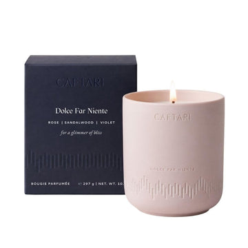 Luxury Aromatherapy Candle | Rose & Sandalwood Scented | 60 Hour Burn | Clean Coconut Soy Wax | Vegan, Gift-Ready
