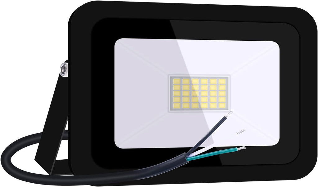 Ultra-Thin 30W Cool White 6000K LED Flood Light Spotlight Led Search Lamp 110V Floodlights for Outdoor Garden Street
