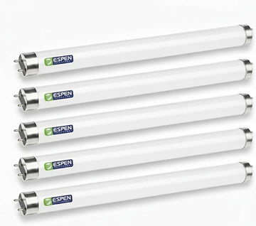 4FT T8 LED Tube Light, 25 PCS, Plug & Play (Type A) Ballast Compatible, 3500K Neutral White, 1950lm, 10W, CRI 80+