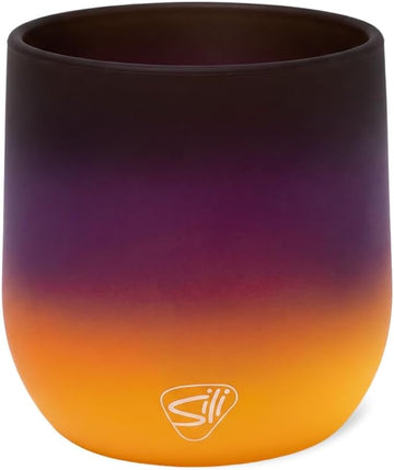 12oz Stemless Silicone Wine Glass - BPA-Free Shatterproof Non-Toxic Dishwasher Safe Unbreakable Wine Glass - Perfect