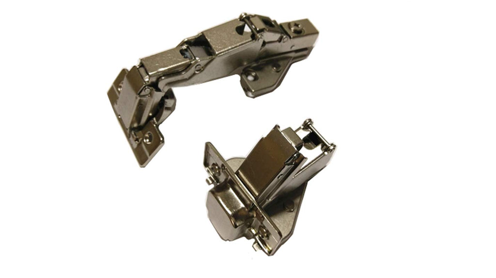 165 Degree Soft Close Cabinet Hinges 2 Pack, Face Frame Lazy Susan Corner Cabinet Hinges for Cabinet Frame to Door