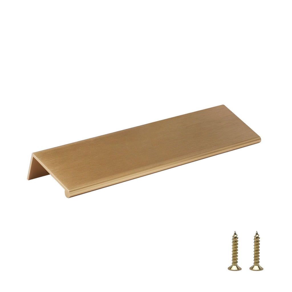 4 Pack 6-1/4" Cabinet Pulls Champagne Bronze Finger Pulls for Cabinet