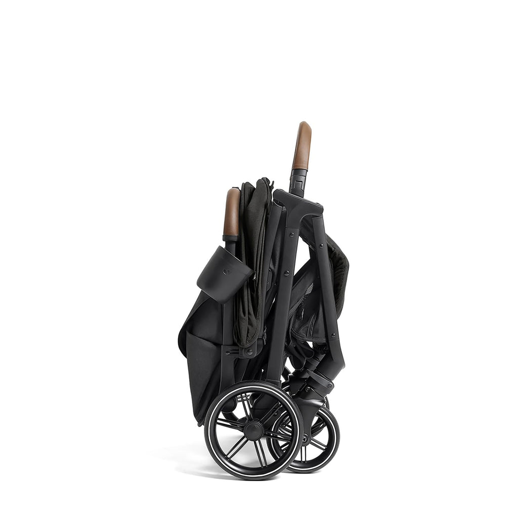 Joie Nutmeg Travel Stroller & Mint Latch Baseless Car Seat Travel System