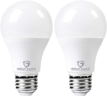 Super Bright LED Light Bulb 150W-200W Equivalent Dimmable 5000K Daylight UL Listed (2-Pack)