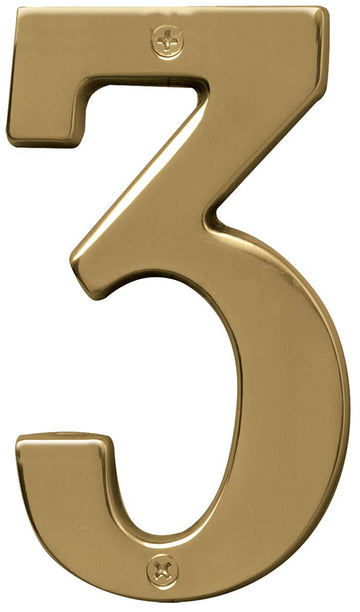 5" High Premium Metal House Number, Modern Raised Numbers for Exterior House, Durable Convenient Marking Address with