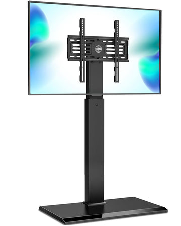 Iron Base Universal Floor TV Stand for 32-65 Inch TVs, Black