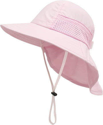 Baby Sun Hat Toddler Wide Brim Beach Hats for Boys Girls 0-6 Years