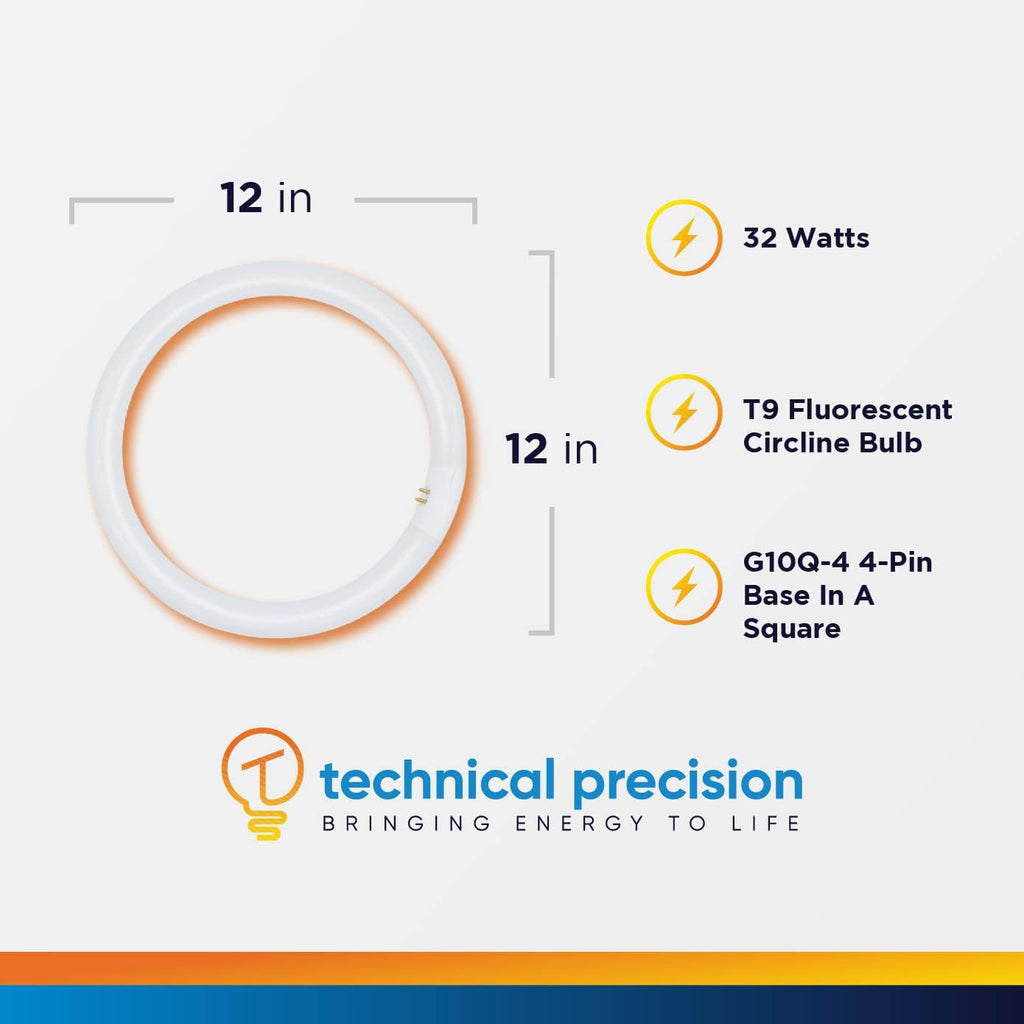 TP for FC12T9 12 Inch 32W Circline Fluorescent Bulb - 1 Pack