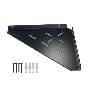 Corner Shelf, 3.0mm Aluminum Alloy Corner Shelf Wall Mounted, s, Offices, Bedrooms, Kitchens, Dorm Rooms and Living