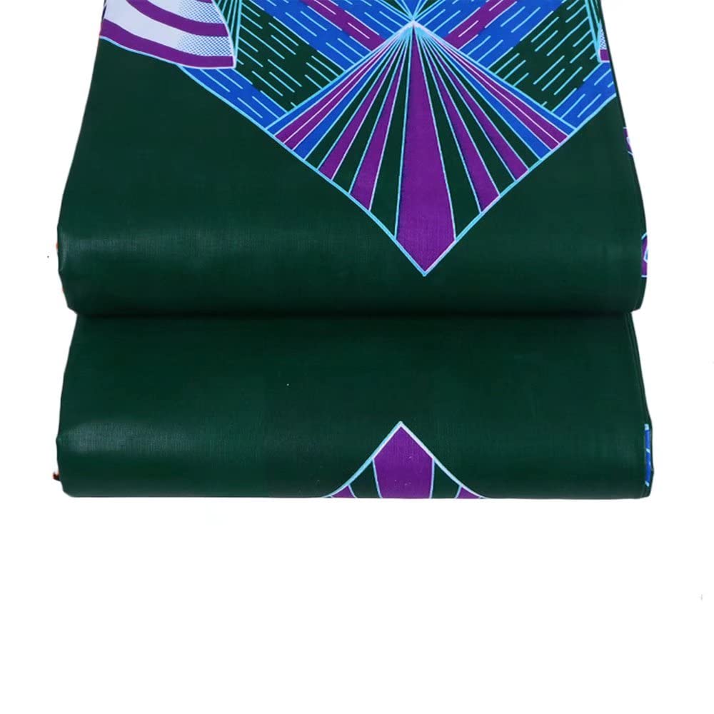 African Fabric 6 Yard Printed Wax Cloth African Ankara Fabric for Party Dress 1131