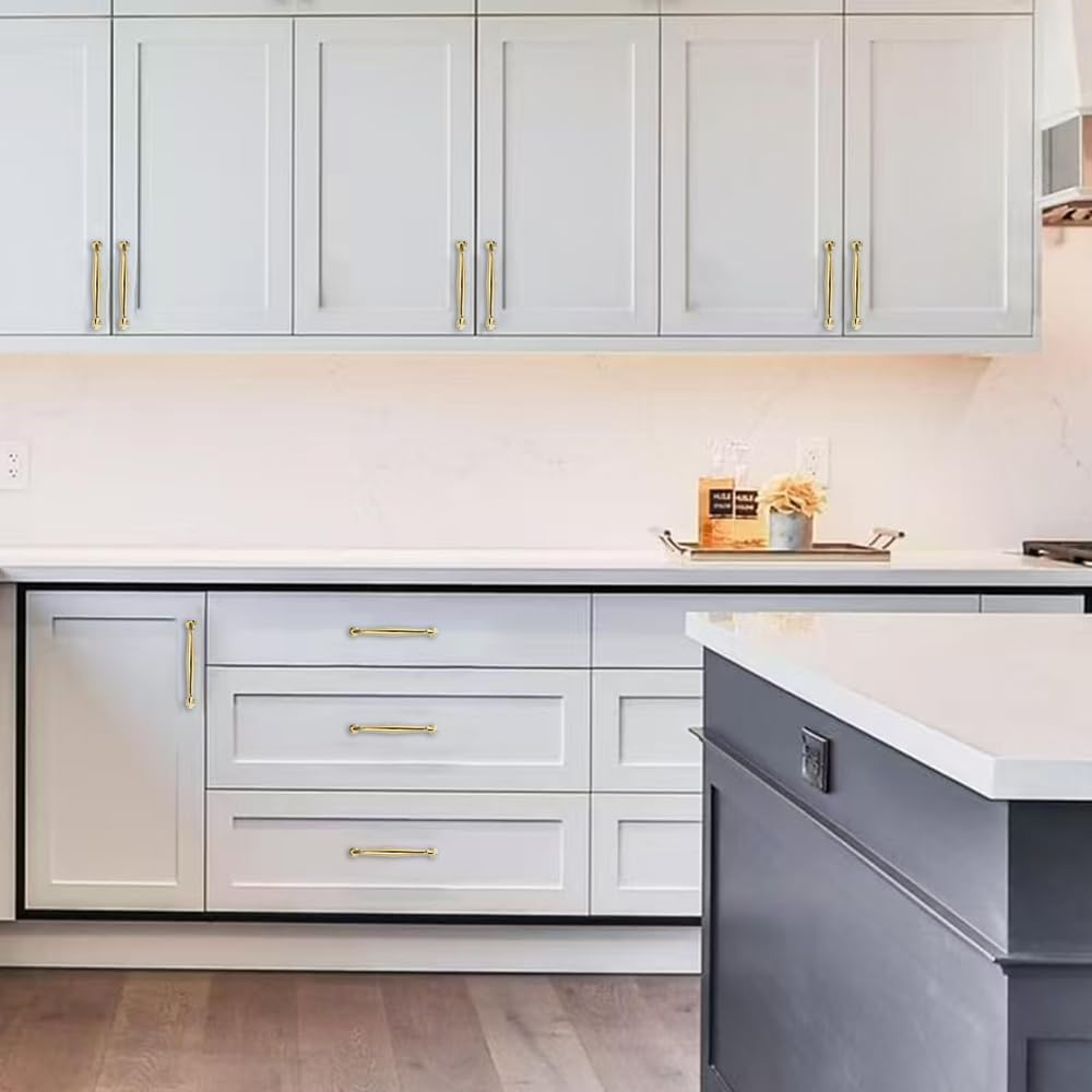 Appliance Handle Pull 18 Inch(457mm) Polished Brass Cabinet Pulls Polished Gold Cabinet Handle Heavy Duty