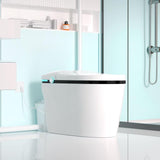 SouNor 750W Macerating Upflush Smart Toilet with Pump System for Basement,Toilets with Bidet 3-Water-inlet [ADA Tall]