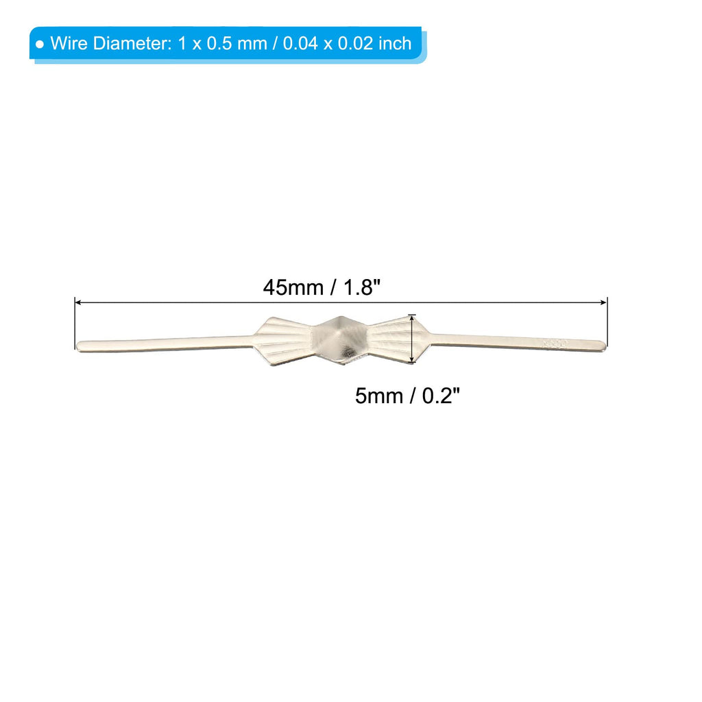 Chandelier Connector Clip 100 Pack 45mm/1.8" Length Silver