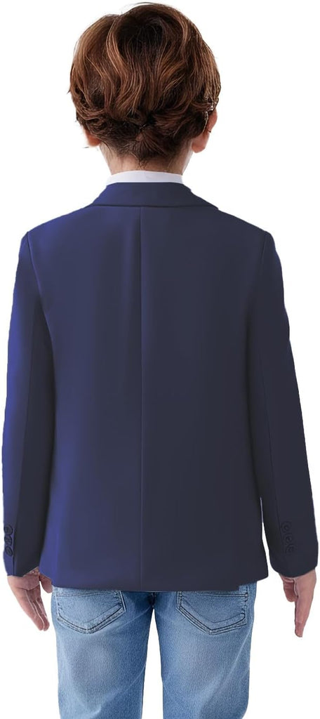 Boy's Sport Coats Blazers for Boy Coat Formal Slim Fit Jacket for Kid Suits