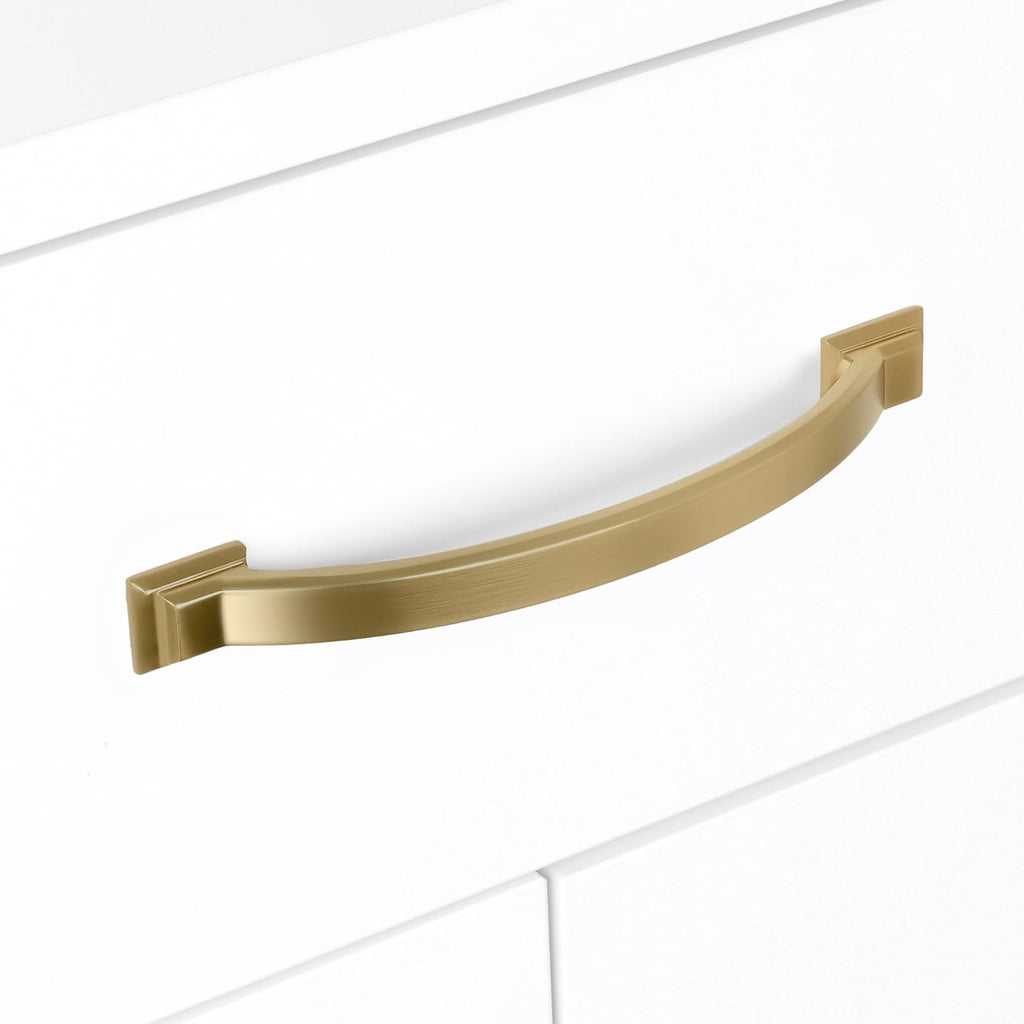 10 Pack 2.5 Inch Cabinet Pulls Champagne Bronze Kitchen Cabinet Handles Zinc Alloy Drawer Pulls Solid Cabinet Hardware