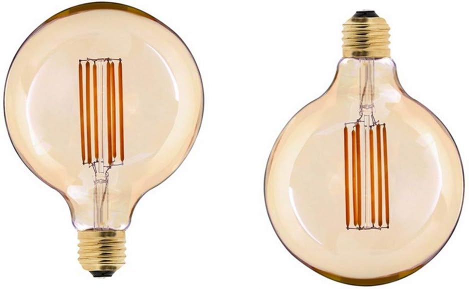 G95 Vintage LED Filament Bulb Dimmable 6W Vintage Edison Light Bulb Long Filament Vintage LED Light,G30/G95