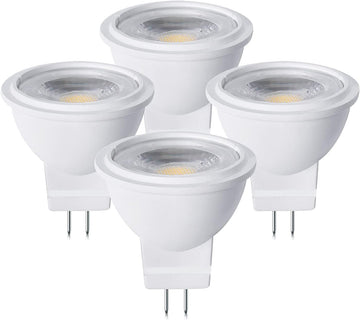12V MR11 GU4.0 LED Light Bulb 3W G4/GU4/GZ4 Bi-Pin Base LED Spot Light Low Voltage MR11 Landscape Bulbs 25W Halogen