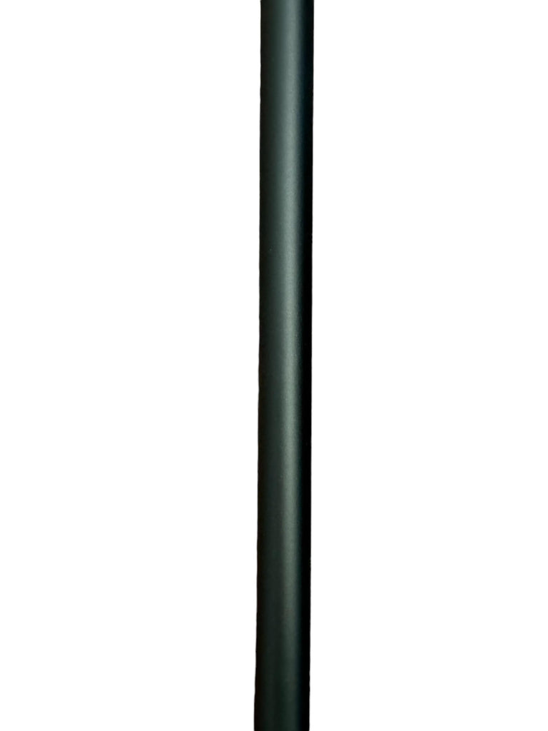 Iron Stair Balusters 3/4" Round x 44" Long, Hollow, Black Powder Coated - 25 pcs - (Satin Black)