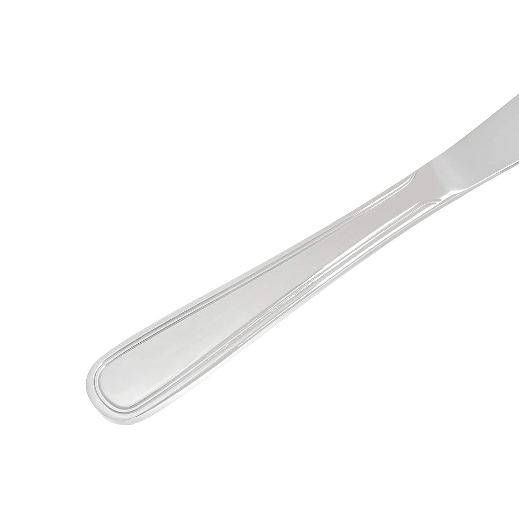 Silverware Set, Stainless Steel Flatware, Dishwasher Safe, Service for 4, 20-Piece Forks and Spoons, Crown Edge