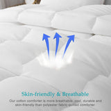 100% Cotton Cover Down Alternative Comforter Queen
