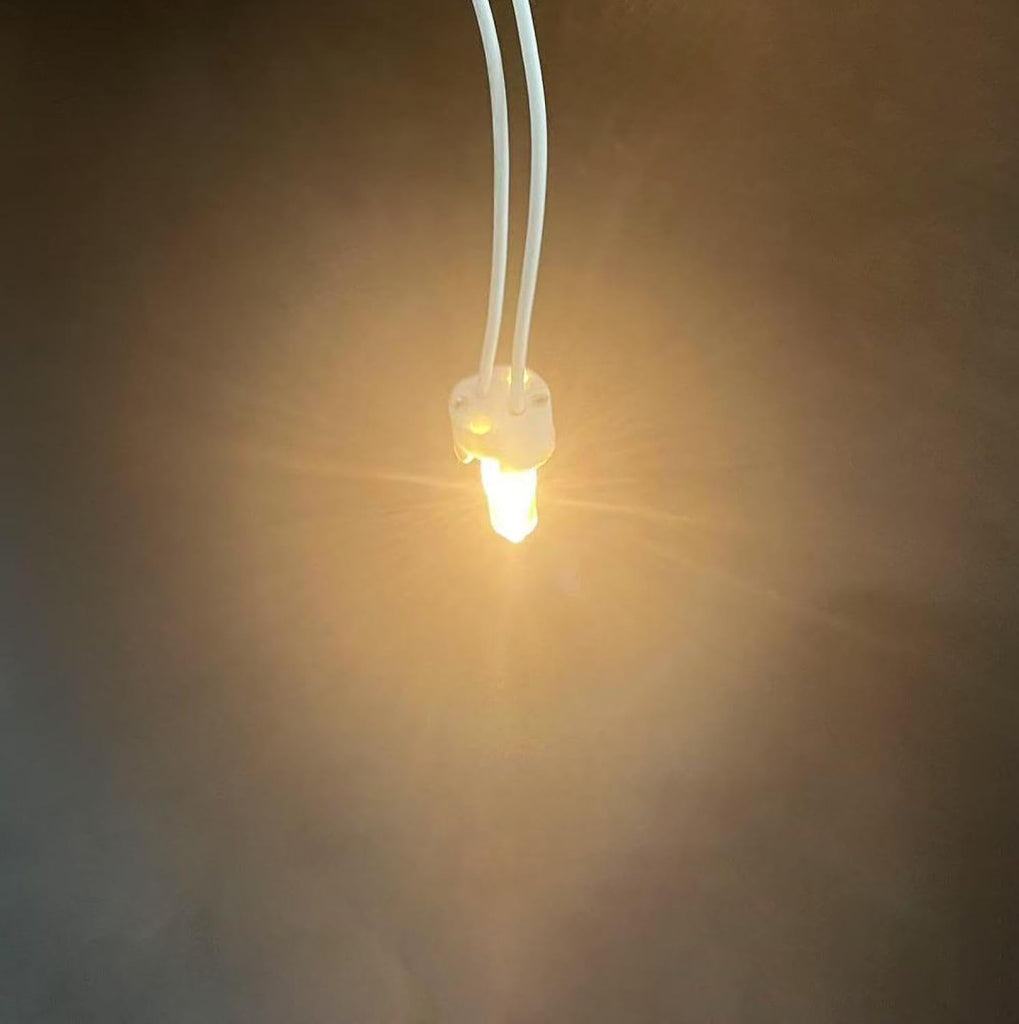 5PC Crystal Clear Halogen Bulb G9 120V 20W Dimmable JC Type T4 Bi-Pin Xenon Small Light Bulb G9 40W 230V Warm White